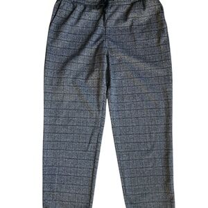 a new day Men's Black and Gray Plaid Pants